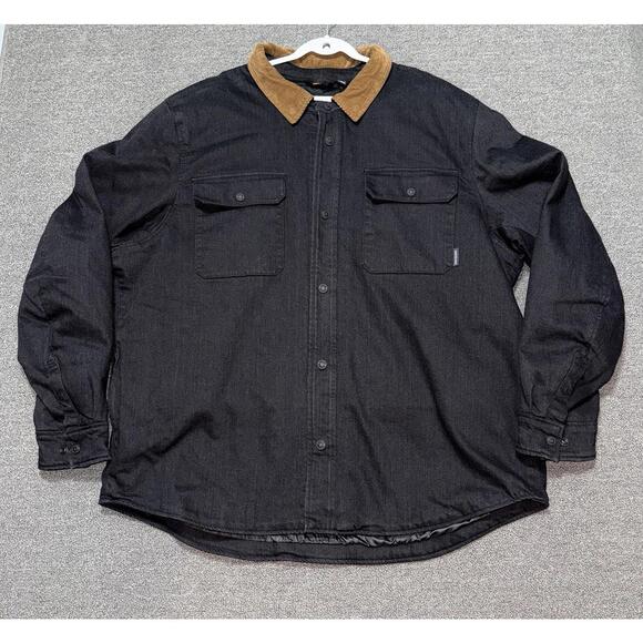 Harley Davidson Men’s 3XL Operative 2.0 Riding Sherpa Lined Shirt Jacket Black